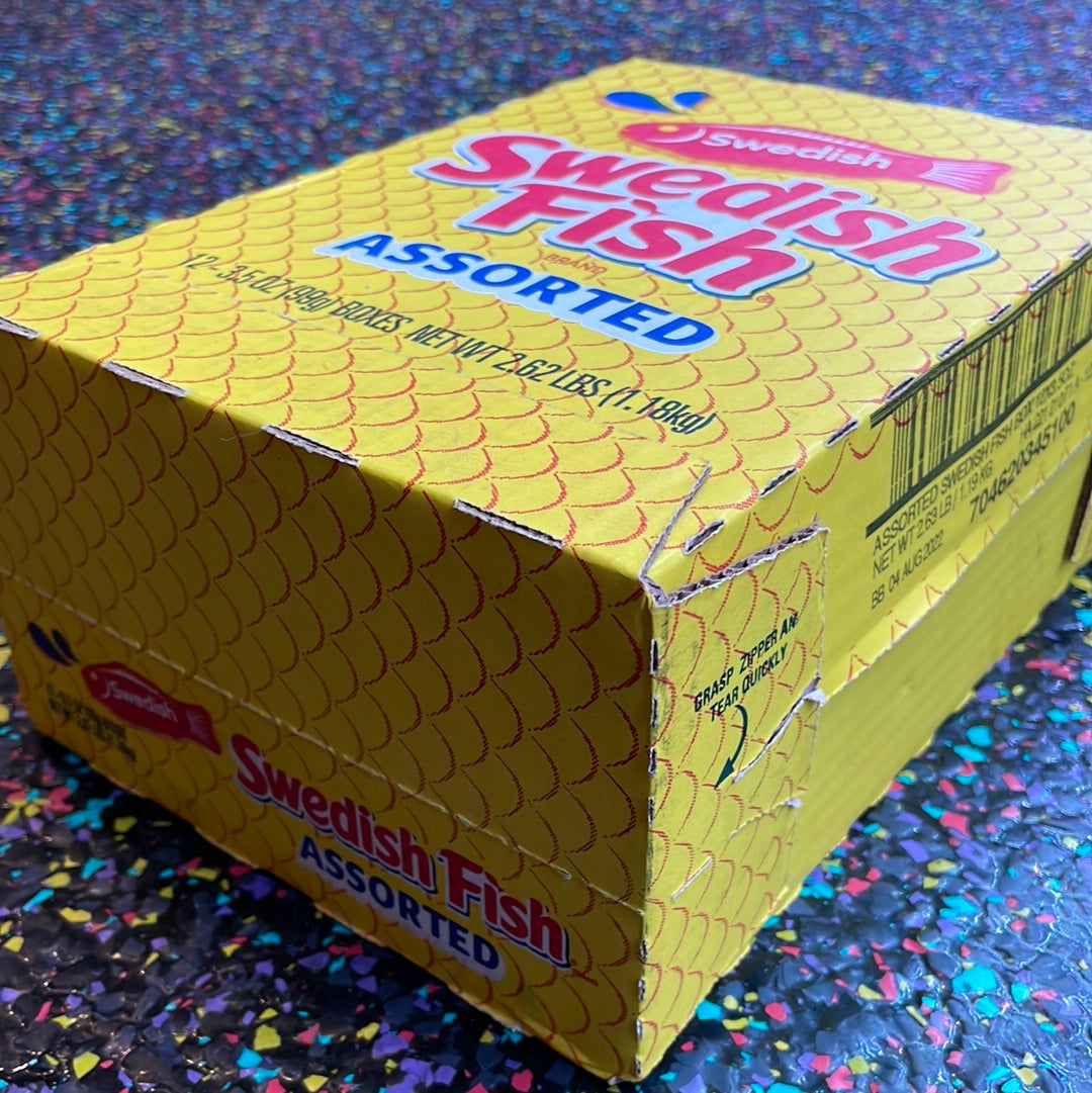USA Mondelez Swedish Fish Assorted Movie Box 99g
