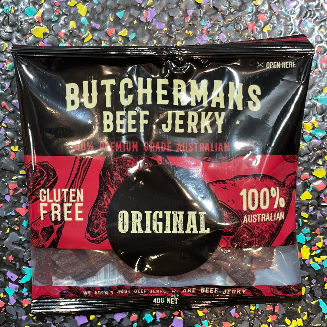 Butchermans Beef Jerky - Original 40g
