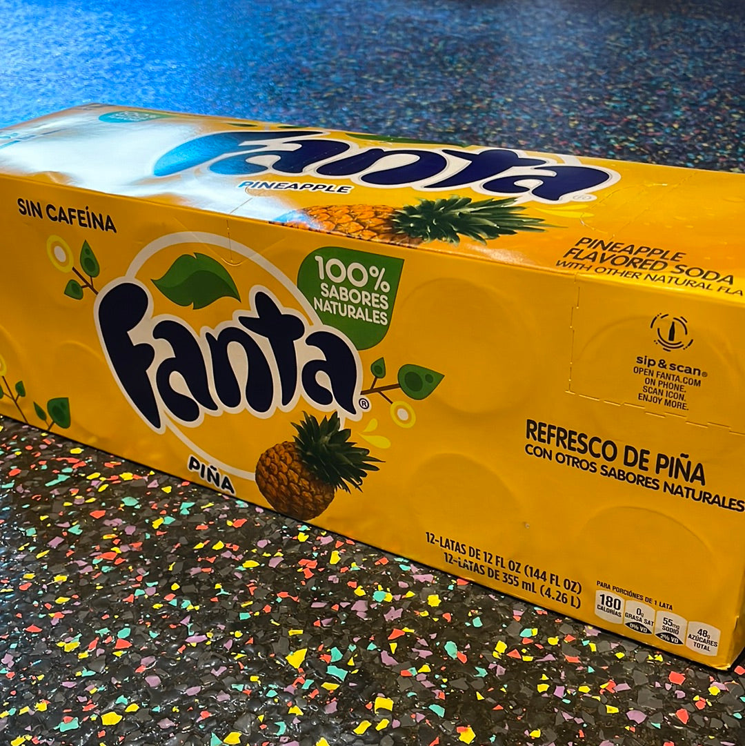 US Coca Cola Fanta Pineapple 355ml