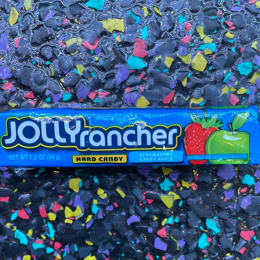 JOLLY RANCHER HARD CANDY STICK STRAW/GRP 34G