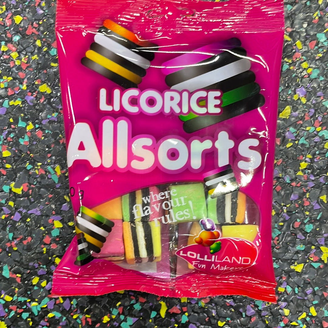 Lolliland Licorice Allsorts 135g
