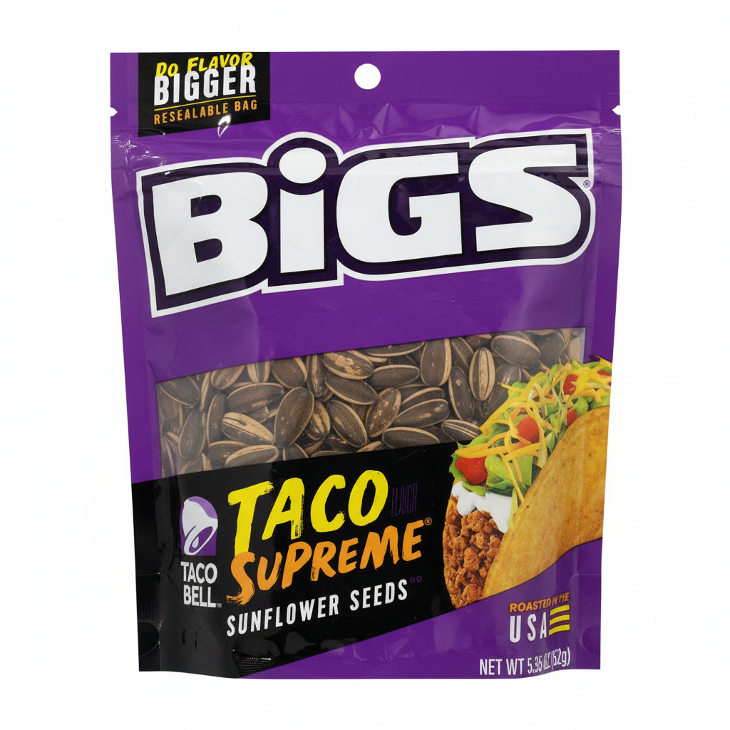 Bigs Sunflower Seeds Taco Bell 150g