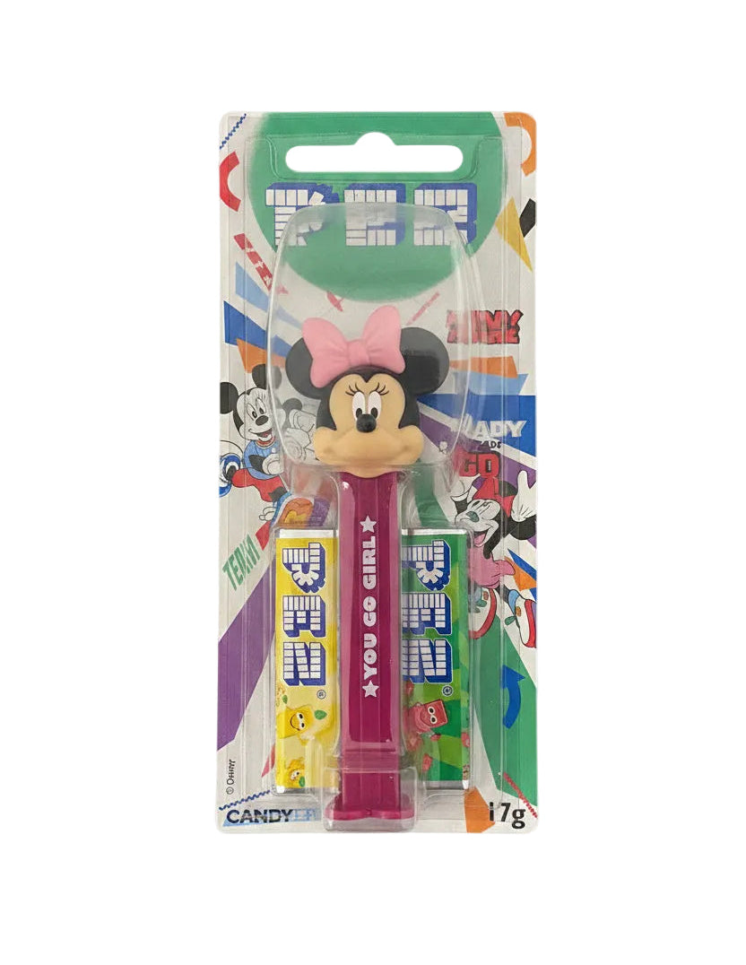 Aussie PEZ Team Mickey & Minnie 17g - Tom's Confectionery Warehouse