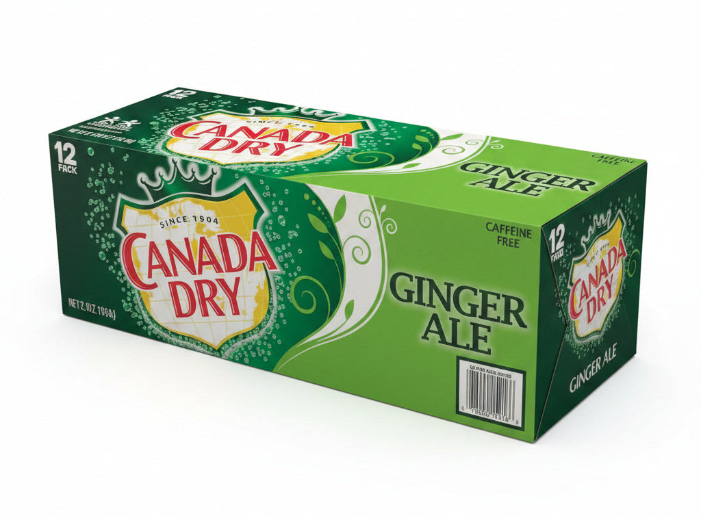 US Canada Dry Ginger Ale 355ml - Tom's Confectionery Warehouse