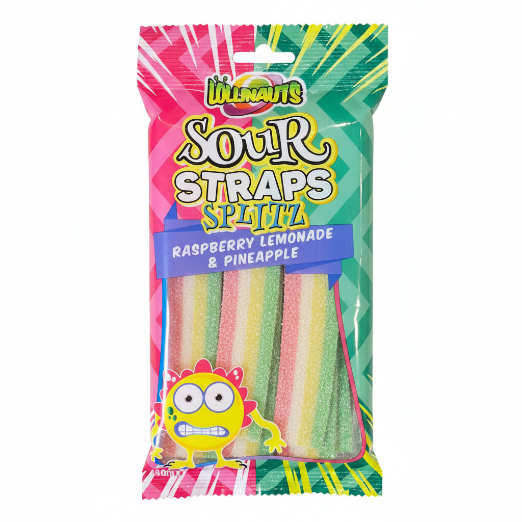Sour Straps RaspLem/Pine 160g