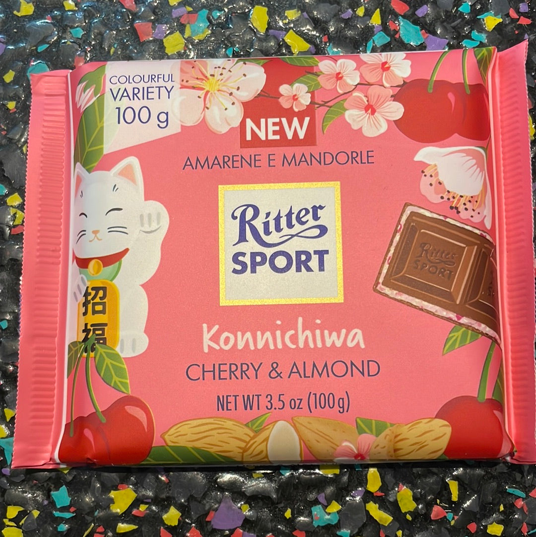 Ritter Sport - Konnichiwa - Cherry & Almond