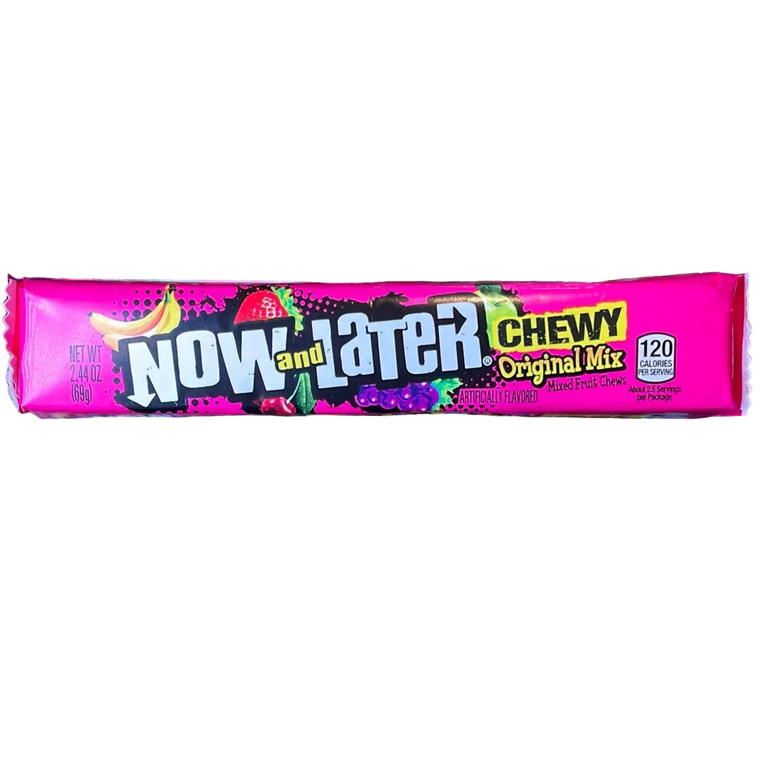 NOW & LATER CHEWY 69G - Tom's Confectionery Warehouse