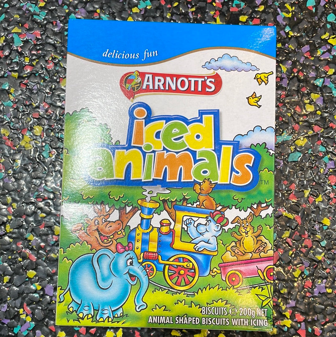 Arnott’s Iced Animals 200g Tom's Confectionery Warehouse