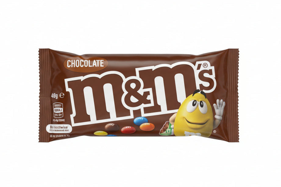 M&M Milk Chocolate 49g - Tom's Confectionery Warehouse