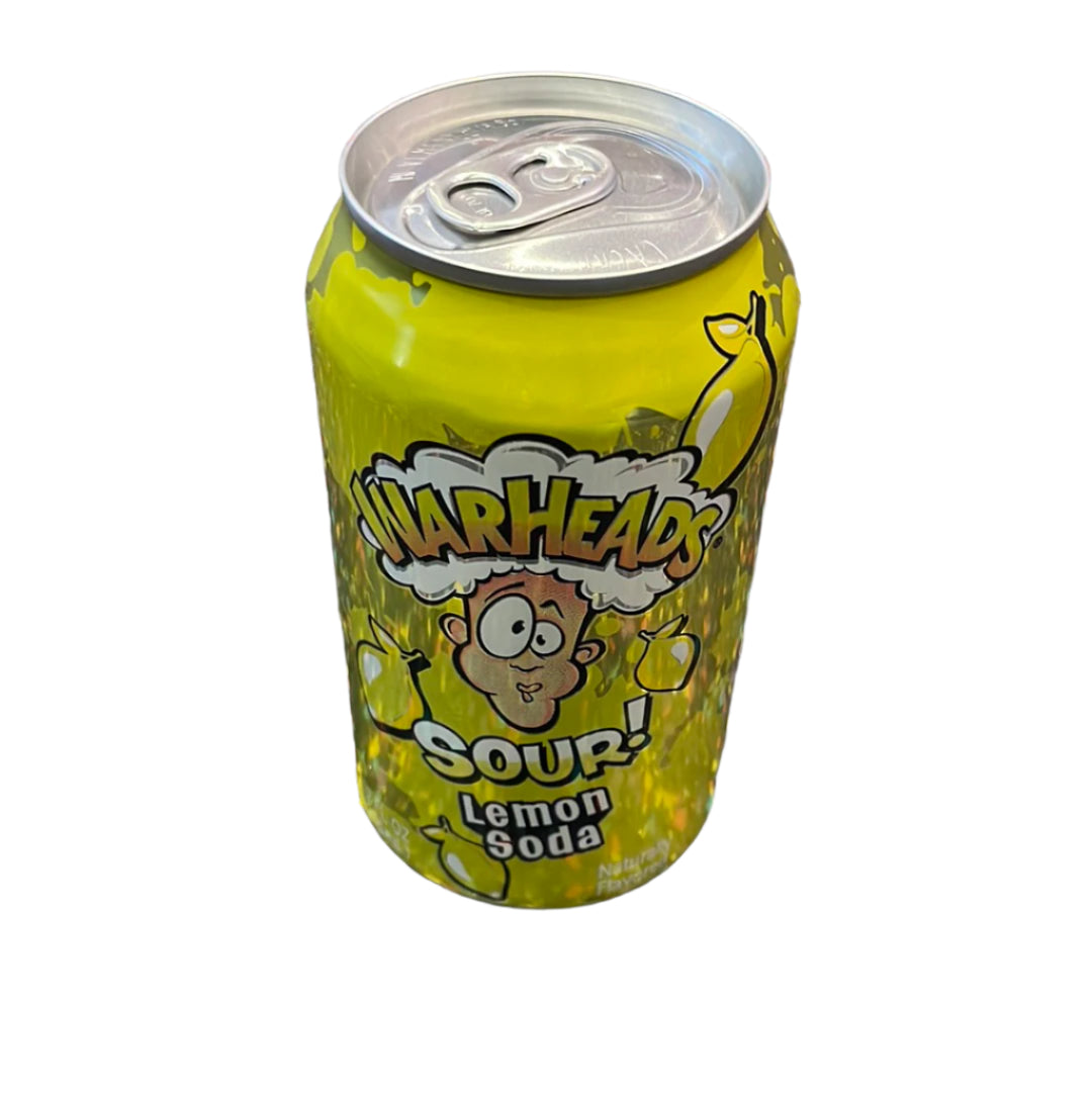 Warheads Lemon Soda 355ml