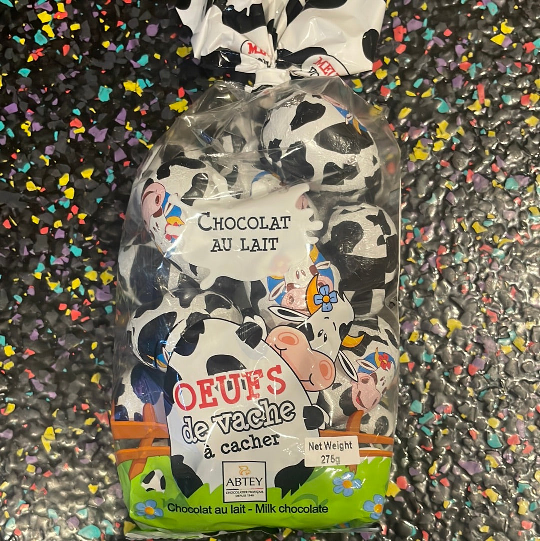 Cow Eggs Easter Hunt Hollow Foil. Mk 275g/22