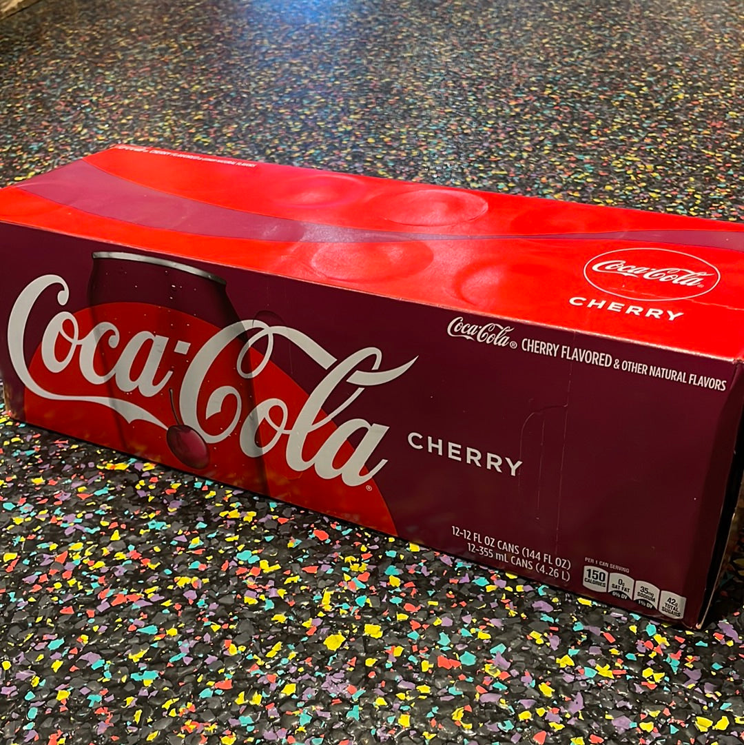 US Coca Cola Cherry Coke Can 355ml