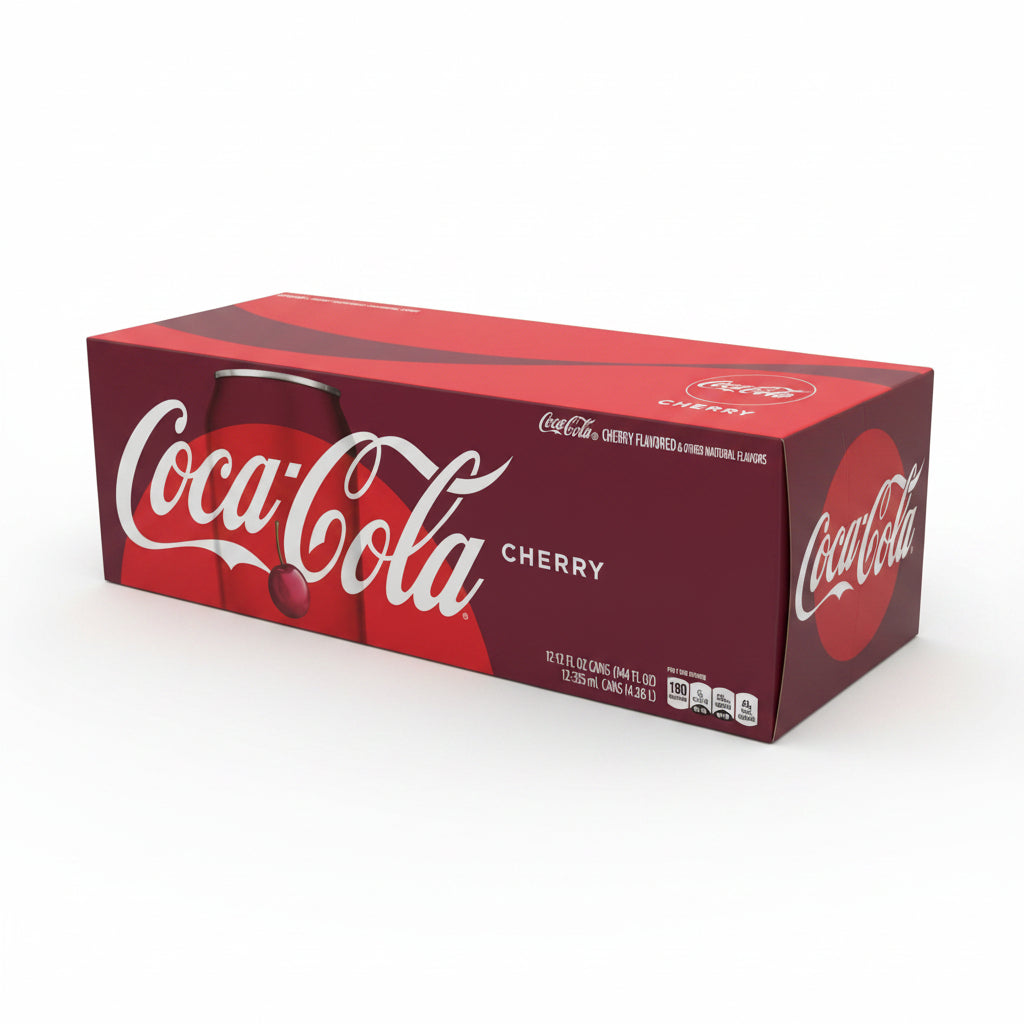 US Coca Cola Cherry Coke Can 355ml - Tom's Confectionery Warehouse