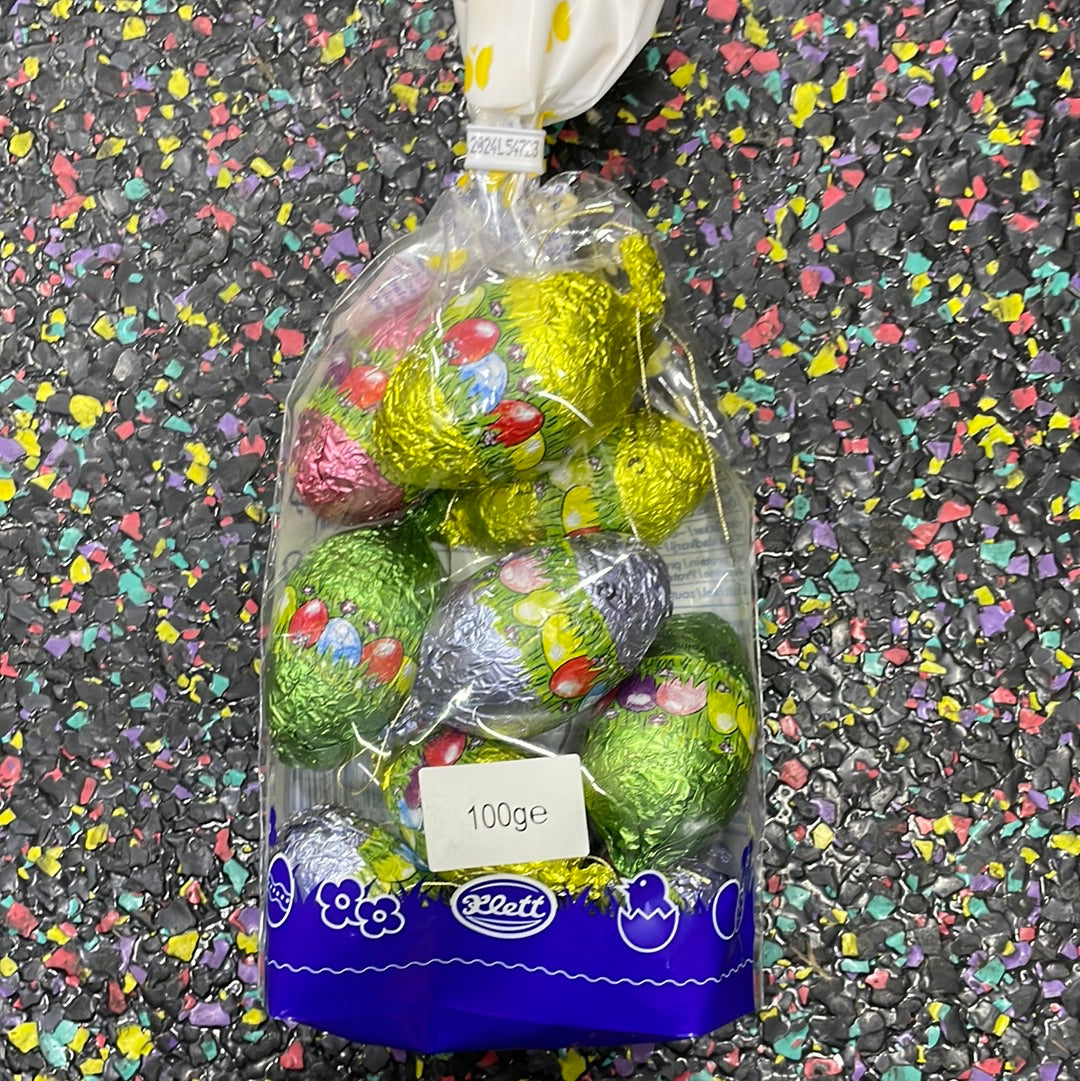 Lolliland Milk Chocolate Hanging Eggs 100g