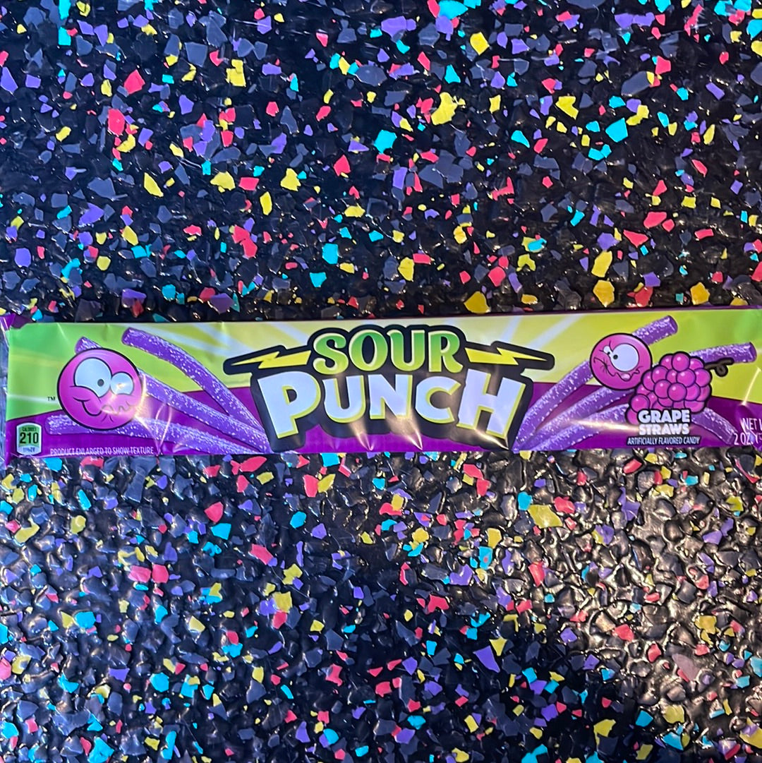 SOUR PUNCH GRAPE 57G