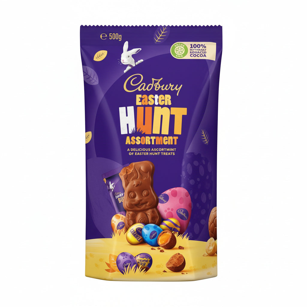 Cadbury Easter Hunt Assortment 500g - Tom's Confectionery Warehouse