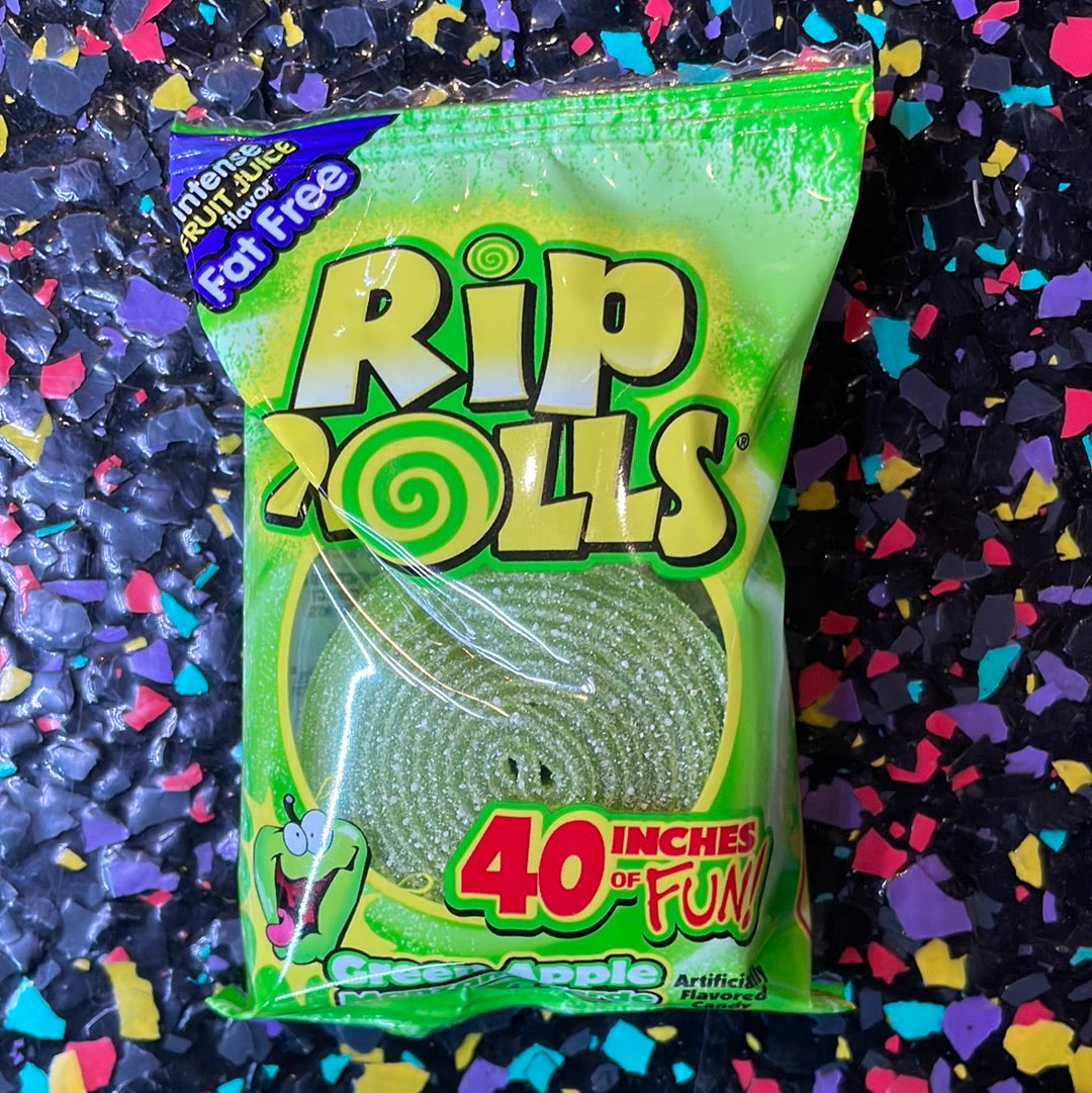RIP ROLLS APPLE 40G - Tom's Confectionery Warehouse