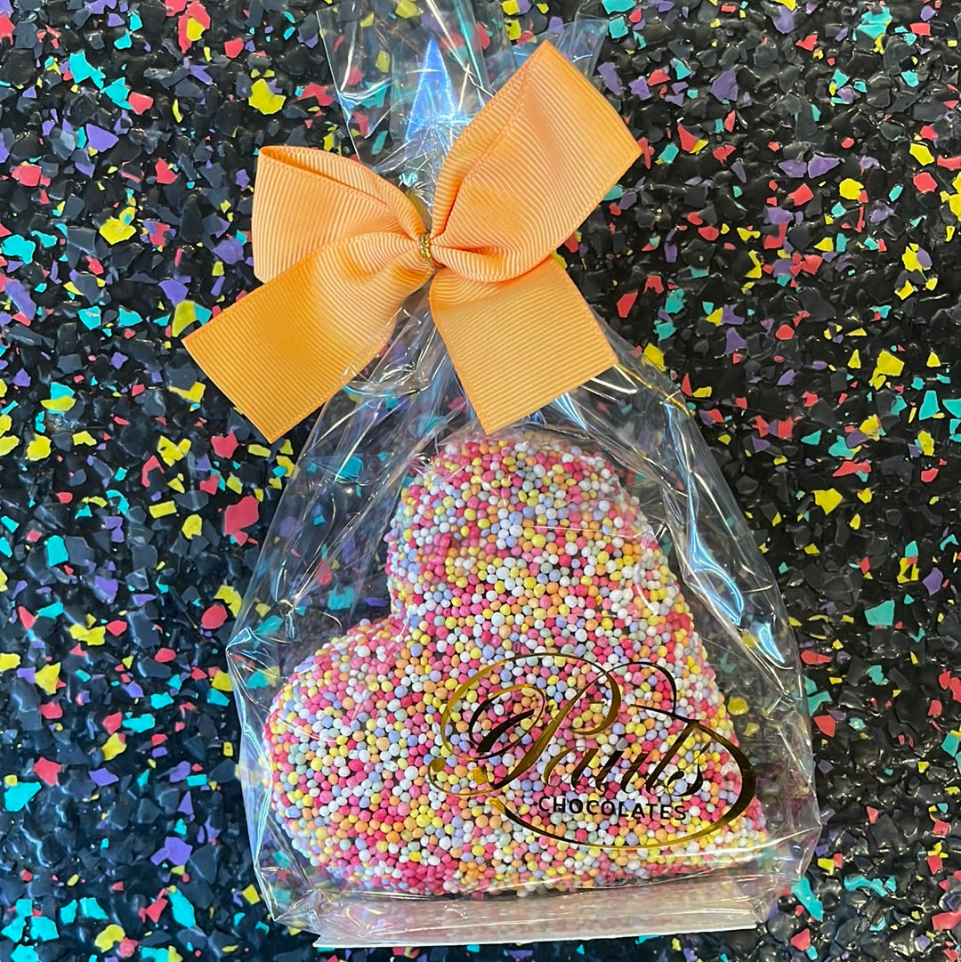 Pauls Chocolates Gift Heart Chocolate Freckled