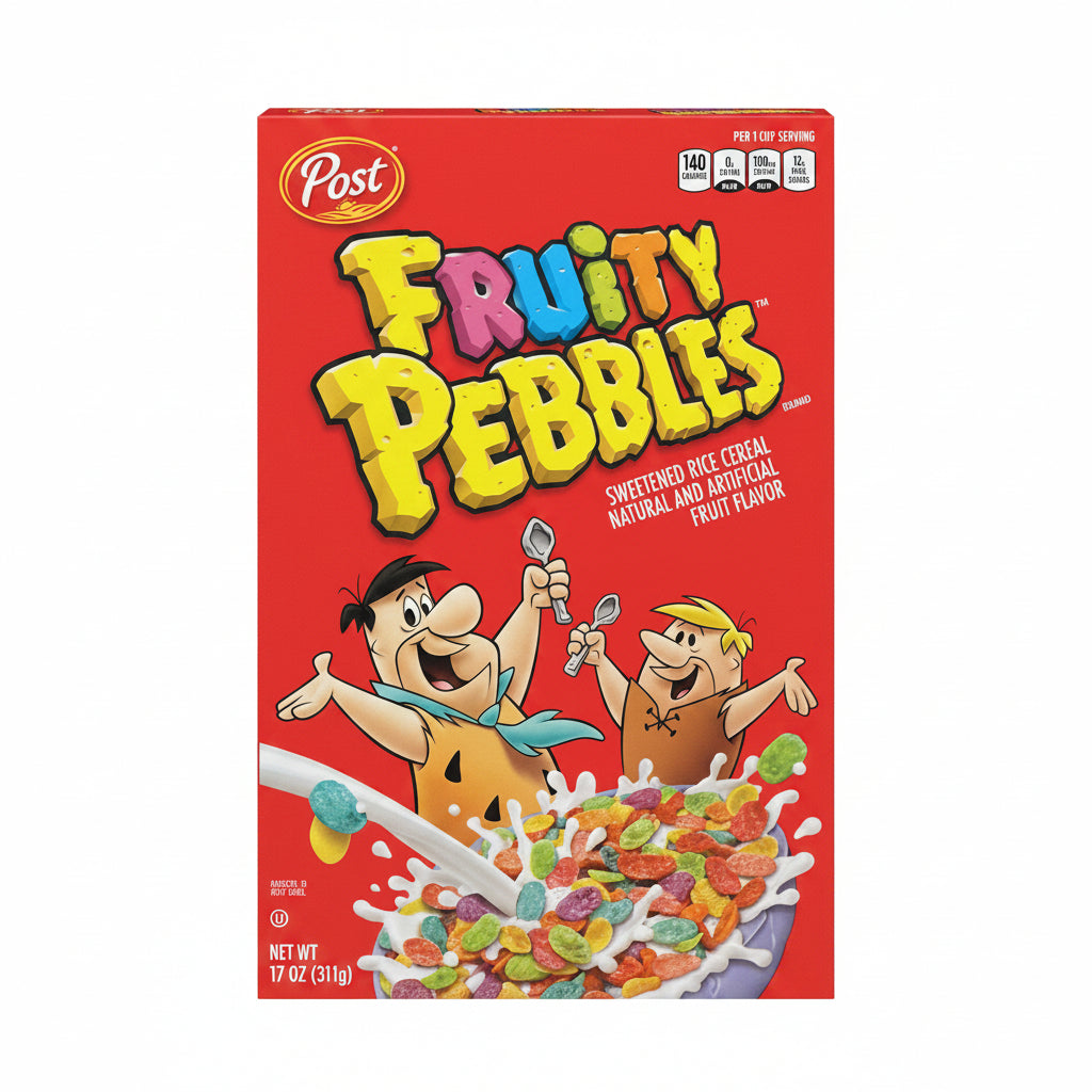POST FRUITY PEBBLES 311G - Tom's Confectionery Warehouse