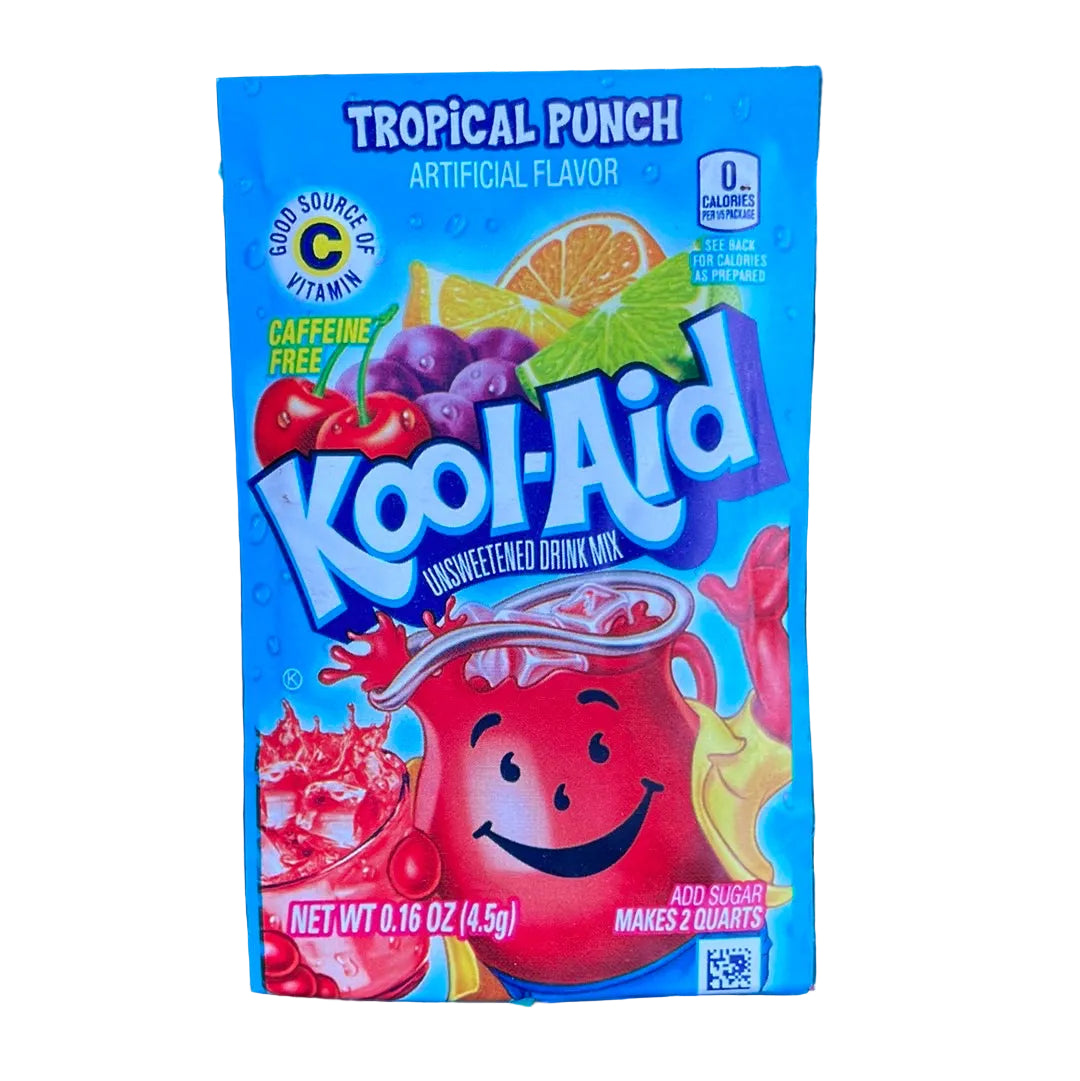 US Kool-Aid Tropical Punch Drink Mix 4.5g