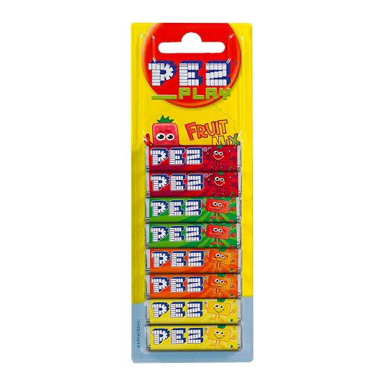 Pez Pez Fruit Refills 8.5g - Tom's Confectionery Warehouse