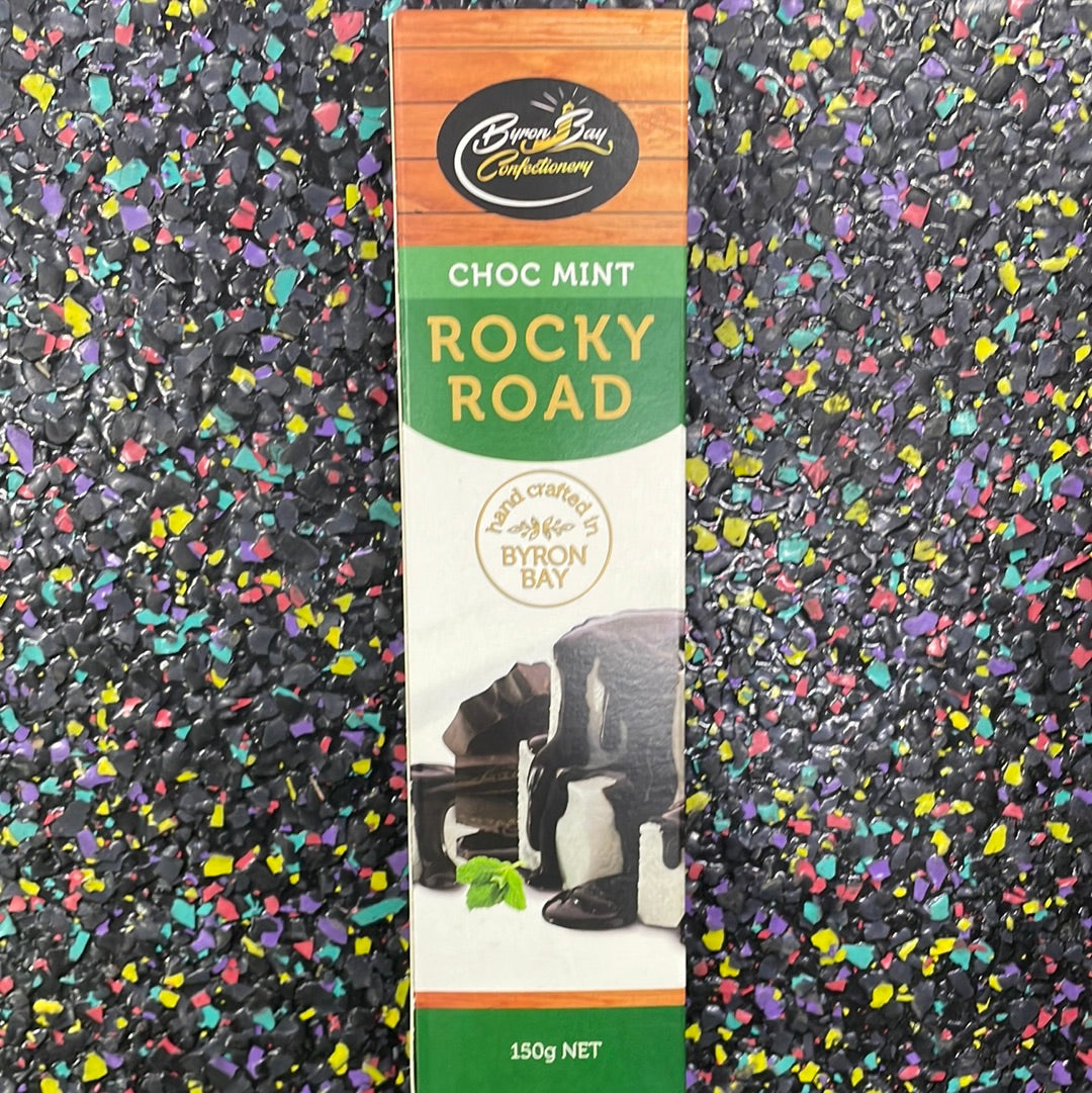 Byron Bay - choc mint rocky road (150g)