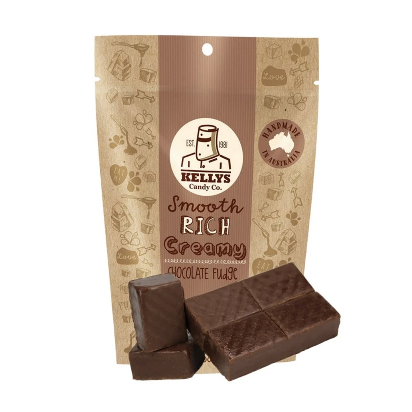 Kellys Choc Fudge 180g