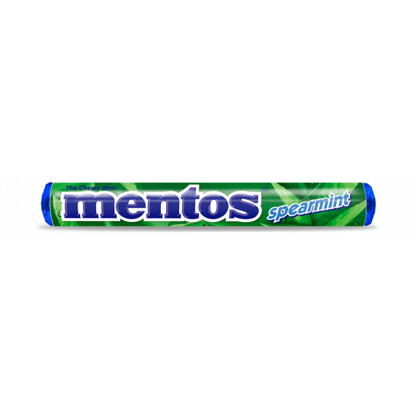 Van Melle Mentos Spearmint Roll - Tom's Confectionery Warehouse
