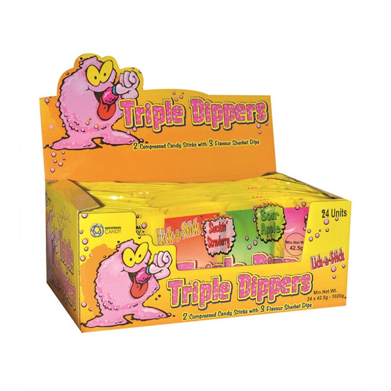 Universal Candy Triple Dippers 42.5g
