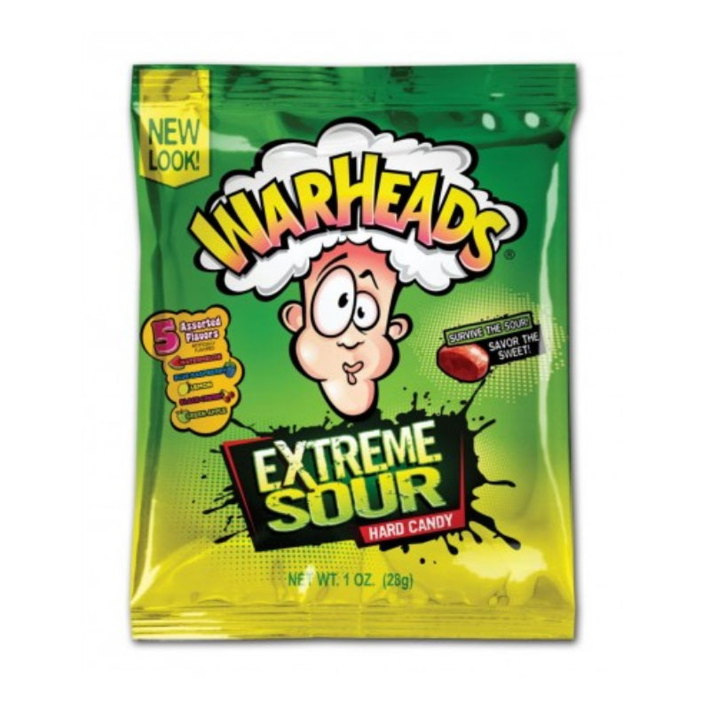 Warheads Extreme Sour Hard Candy 28g