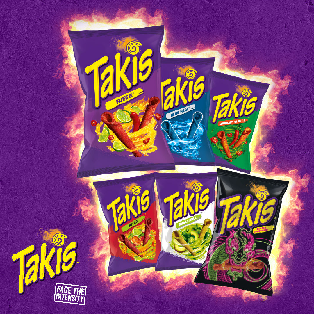 Takis Installation String Takis Line Up – Page 2 – Tom's Confectionery Warehouse