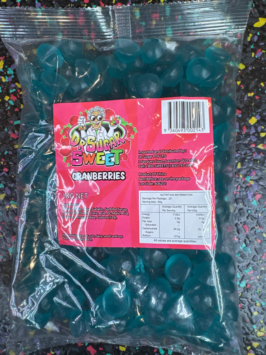 Dr. Sugar Gummy Cranberry 1kg