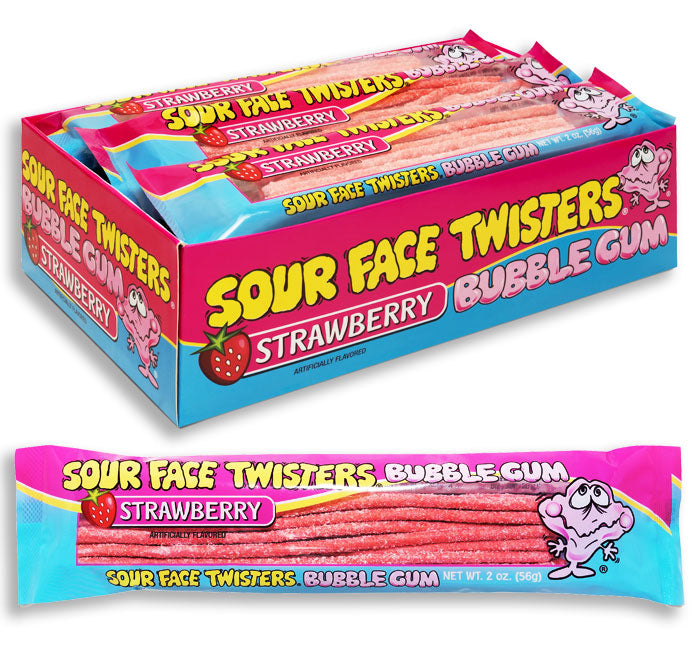 Face Twister S/Berry Bubble Gum 56g