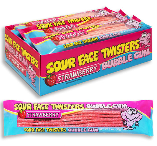 Face Twister S/Berry Bubble Gum 56g