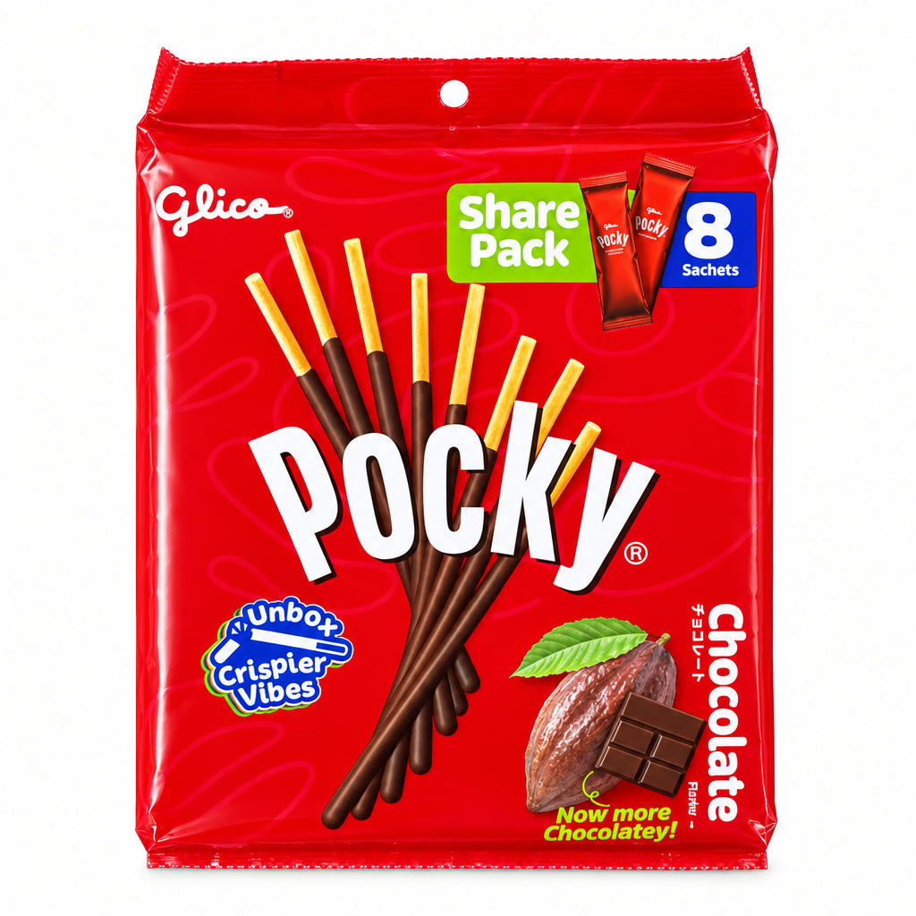 Pocky Chocolate Share Pack GLICO 176g