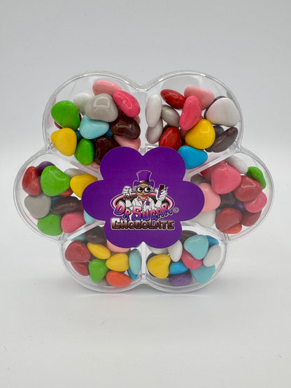 120g CHOCOLATE BEANS BUTTON-FLOWER