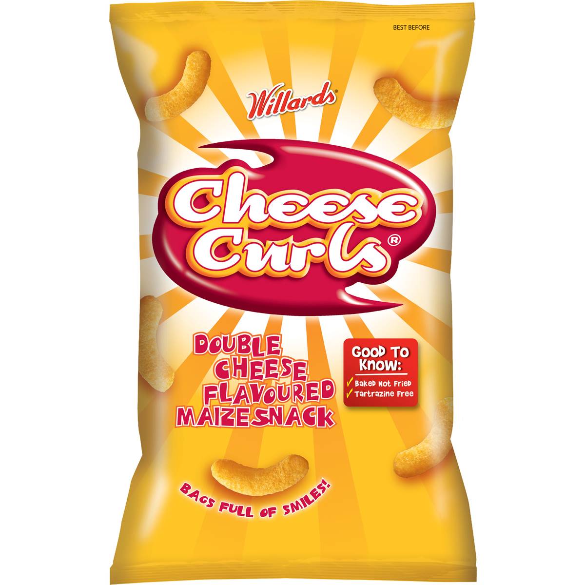 Willards Cheese Curls 150g – Tom's Confectionery Warehouse