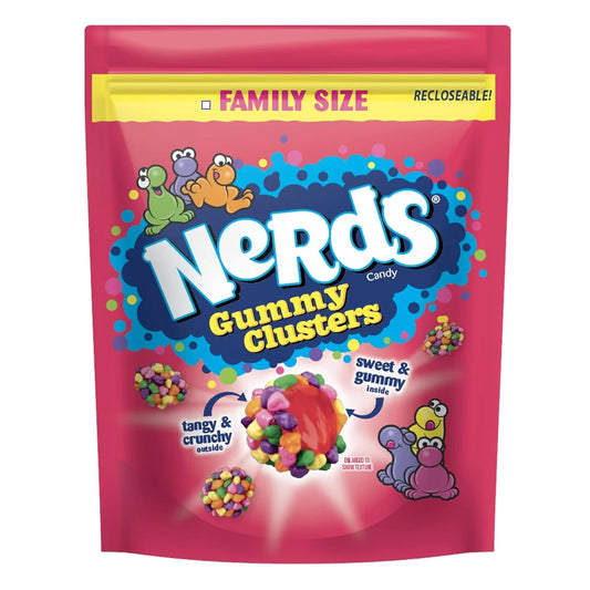 Family Size Nerds Gummy Clusters 524g
