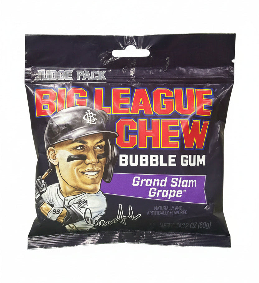 US Big League Bubble Chew Ground Slam Grape 60g