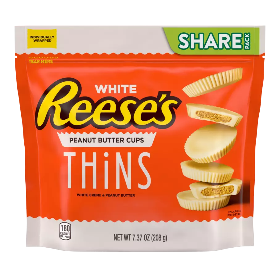 Hershey's Reese's White PB Cup Thins 208g