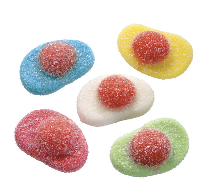 Vidal Sour Eggs 250's 1.5Kg - Tom's Confectionery Warehouse