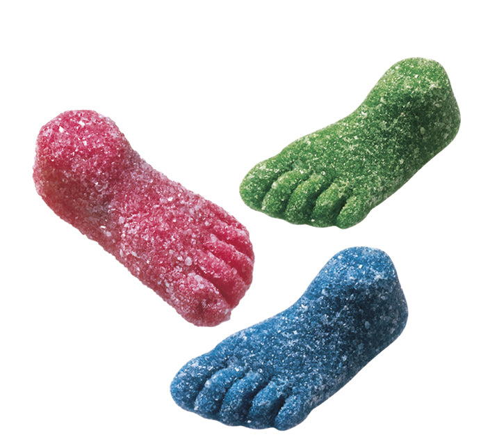 Vidal Sour Feet 250's 1.5Kg - Tom's Confectionery Warehouse
