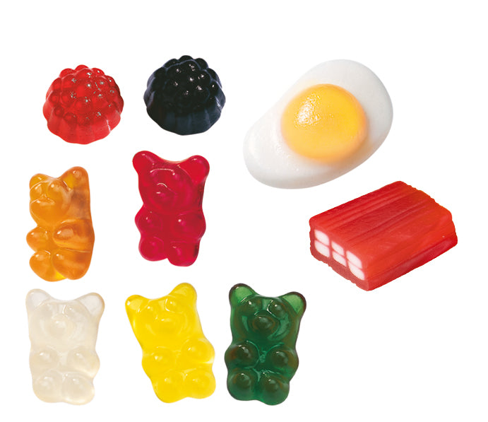 Vidal Funny Mini Mix 1Kg - Tom's Confectionery Warehouse