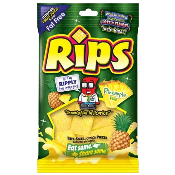 Rips Pineapple Peg Bag 113g