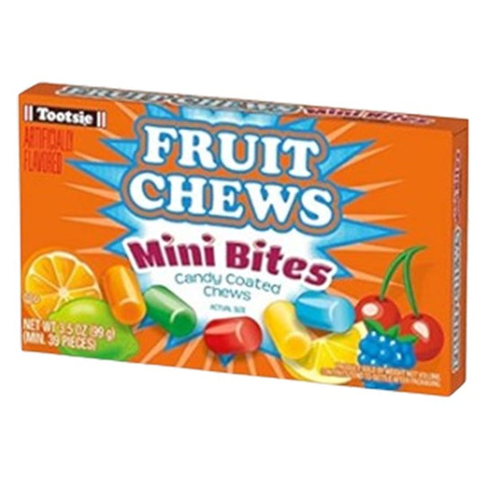 US Tootsie Fruit Chews Theatre 99g