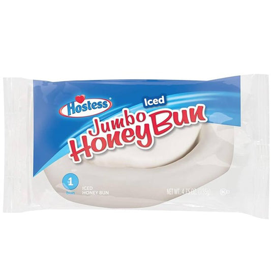 Hostess Iced Jumbo Honey Buns 113g
