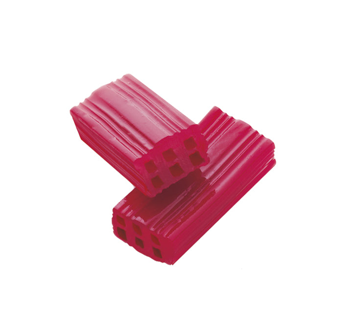 Vidal Strawberry Bricks 250's 1.6Kg - Tom's Confectionery Warehouse