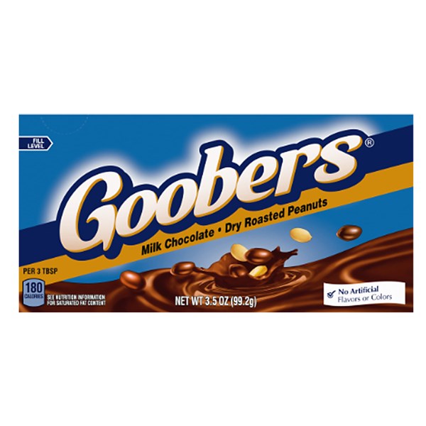 Goobers Onthego Theatre Box 99g - Tom's Confectionery Warehouse