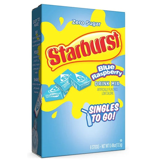 US Starburst Blue Raspberry Drink Mix 13.5g