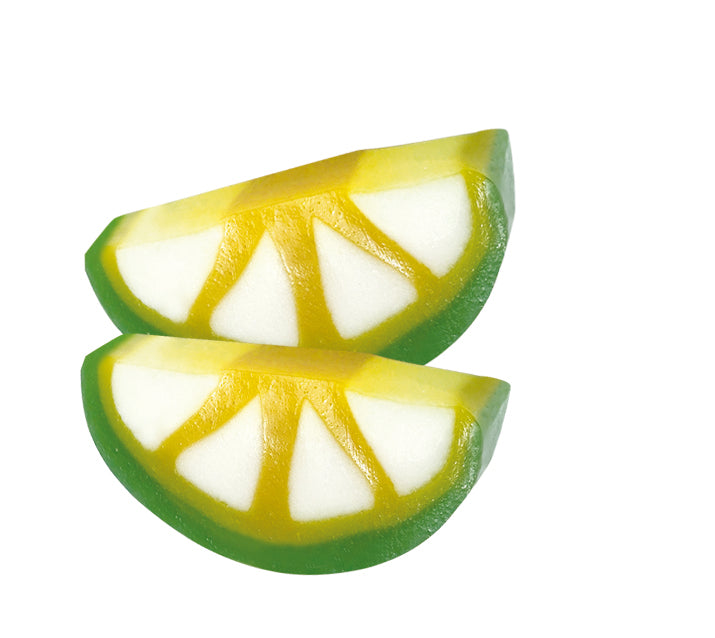 Vidal Lemon-Lime Licorice Slices 250's 1.5Kg - Tom's Confectionery Warehouse